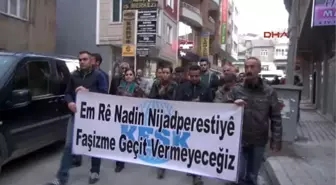 Hakkari Tahir Elçi'nin Öldürülmesi Protesto Edildi