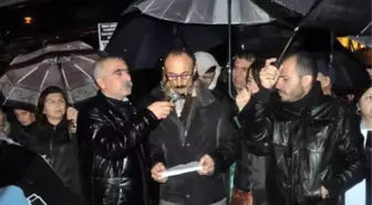 İzmir'de Tahir Elçi Protestosu