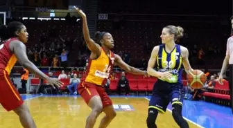 Kadın Basketbol Süper Ligi'nde Galatasaray, Fenerbahçe'yi 76-72 Yendi