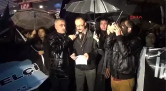 İzmir'de Tahir Elçi Protestosu