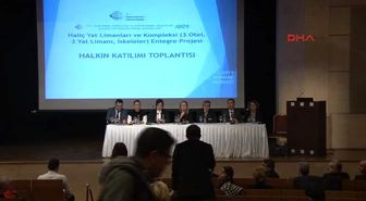 Haliçport Toplantısı'na Protesto