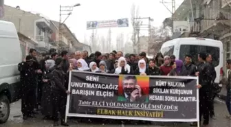 Başkale'de Tahir Elçi İçin Kepenkler Kapatıldı