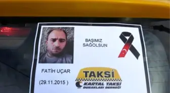 Öldürülen Taksici Gözyaşları İçinde Son Yolculuğuna Uğurlandı