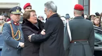 Şili Devlet Başkanı Bachelet, Viyana'da