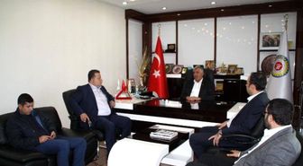 Adıyaman 1954 Spor Kulübü'nden Başkan Uslu'ya Ziyaret