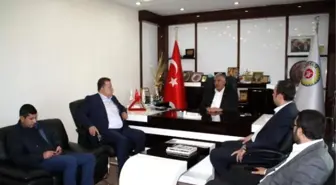 Adıyaman 1954 Spor Kulübü'nden Başkan Uslu'ya Ziyaret