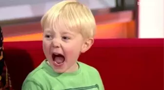 Kid Laughs Uncontrollably During Live Tv İnterview