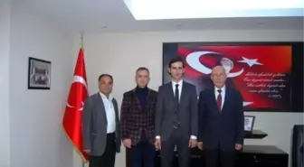 Basın Mensuplarından Kaymakam Meşeli'ye Veda Ziyareti