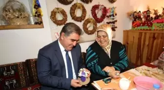 Başkan Özdemir Kültür Evlerini Dolaştı