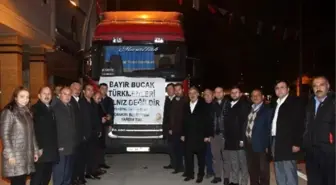 Çankırı'dan Bayır-bucak Türkmenleri İçin Yardım Konvoyu Yola Çıktı