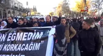 Gaziantep'te Tahir Elçi'nin Öldürülmesi Protesto Edildi