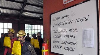 Madenciye Toz Maskesi Alınacak