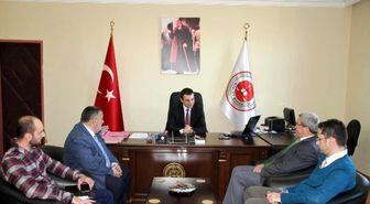 Başkan Akcan'dan Başsavcı Bayındır'a Hayırlı Olsun Ziyareti