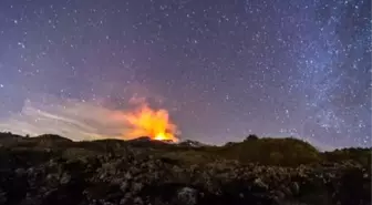 Etna Yanardağı Korkutuyor