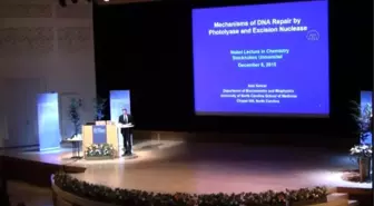 Nobel Ödüllü Sancar, Stockholm Üniversitesi'nde Konferans Verdi