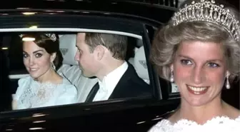 Kate Middleton, Prenses Diana'nın Tacını Taktı