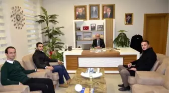 Sakarya Alperen Ocaklarından Başkan Öztürk'e Ziyaret