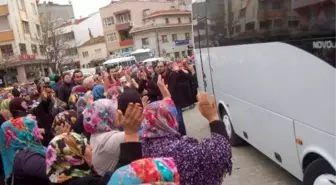 Umreciler Kutsal Topraklara Uğurlandı