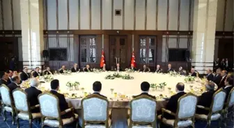 Cumhurbaşkanı Erdoğan, Üniversite Rektörlerini Kabul Etti