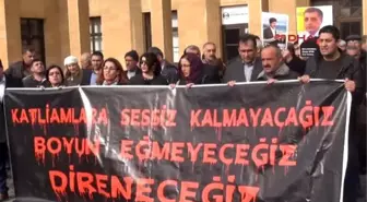 Gaziantep'te Ankara Patlaması Protestosu