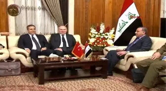 Sinirlioğlu ve Fidan, Irak Başbakanı Haydar El Ebadi ile Görüştü