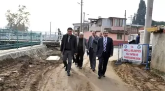 Başkan Alıcık, Pınarbaşı Mahallesinde İncelemelerde Bulundu