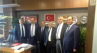 MHP'li Belediye Başkanlarından AK Parti Milletvekillerine Ziyaret