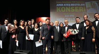 Kepez Belediyesi'nden Amir Ateş'e Vefa Gecesi