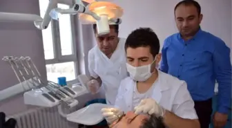Tatvan'da Her Gün 150 Hastaya Diş Tedavisi Uygulanıyor