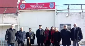 Erzurum E Tipi Kapalı Ceza İnfaz Kurumuna Ziyaret