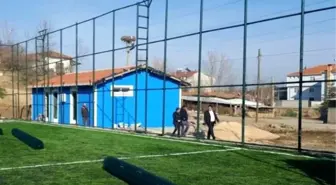 Malkara'da Halı Saha Yapım Çalışmaları