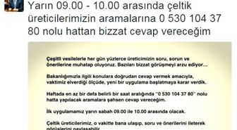 Bakanın Telefonu Yoğunluktan Meşgul Olunca, Çiftçiler Dertlerini Sesli Mesajla Anlattı