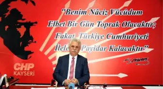 Yapılacak Olan CHP İl Kongresi'ni Değerlendiren İl Başkanı Mustafa Ayan Açıklaması