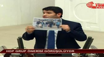 Hdp'li Mehmet Ali Aslan TBMM Kürsüsüne Mermi Bazuka ve Biber Gazı Fişekleri ile Çıktı -2