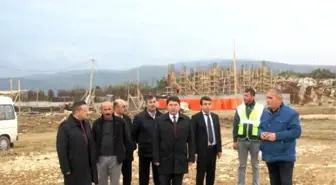 Tunç, Amasra Lisesi İnşaatında İncelemelerde Bulundu