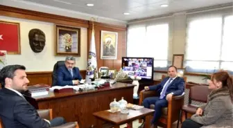 Aydın Baro Başkanından Başkan Alıcık'a Ziyaret