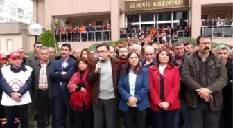 Mersin'de Hdp'li Belediye Başkanının Gözaltına Alınması Protesto Edildi