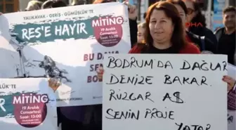 Bodrum'da Res Mitingi