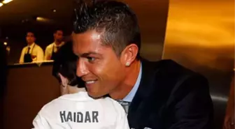 Cristiano Ronaldo'dan Minik Haidar'a Büyük Jest