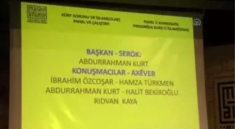 Kürt Sorunu ve İslam(Cılar) Çalıştayı'