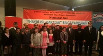 Çumra'da 'Haydi Bil Bakalım' Yarışması Başladı