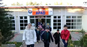 Depremi Simülasyon Tırında Öğrendiler