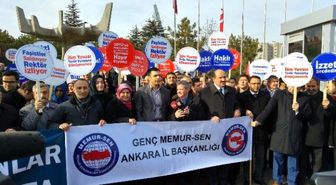 ODTÜ Önünde 'İbadet' Eylemi