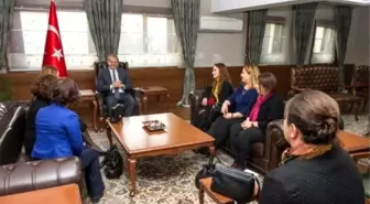 Van Sanayici ve İş Kadınları Derneği'nden Vali Taşyapan'a Ziyaret