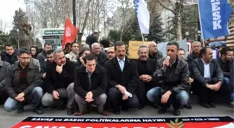 Adıyaman'da Sokağa Çıkma Yasakları Protesto Edildi