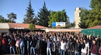 Akdeniz Üniversitesi'ndeki Eyleme Polis Müdahalesi