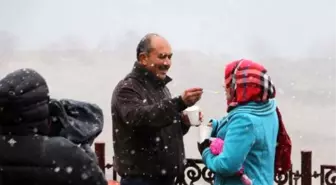 Çamlıca ve Piyer Loti Tepelerinden Kar Manzaraları