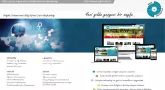 Niğde Üniversitesi Web Sayfasını Yeniledi