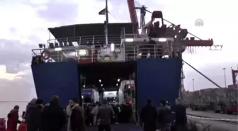 Mersin Açıklarında Bekleyen Feribotlar - 3 Feribot Mersin Limanı'na Demirledi