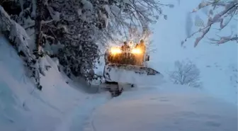 Kalp Hastasına Kar Paletli Ambulansla Müdahale